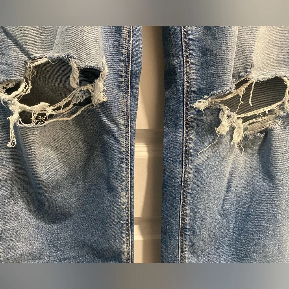 NWT American Eagle Outfitters Jeans, 14 L, curvy/straight!! Super cute!! - Picture 6 of 8